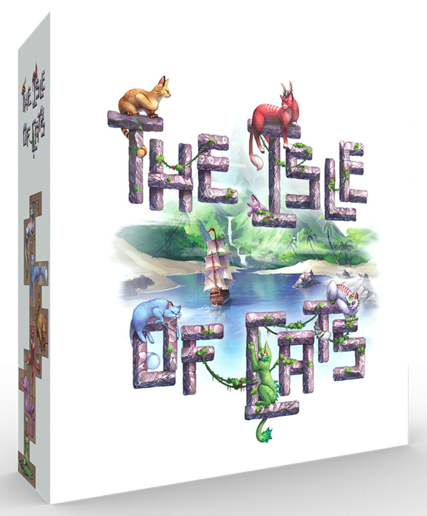The Isle of Cats board game box art